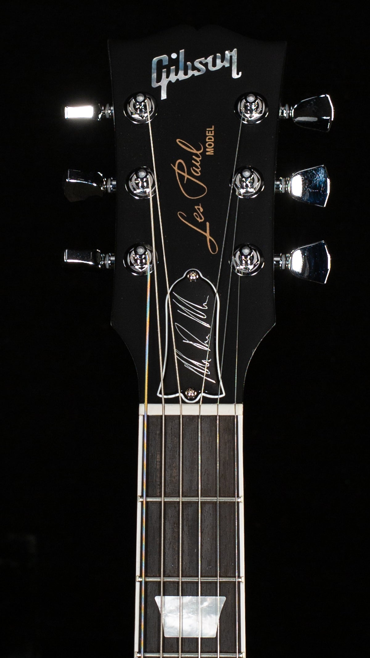 Gibson Mark Morton Les Paul Modern Figured Quilt Translucent Ebony Burst Satin (175)