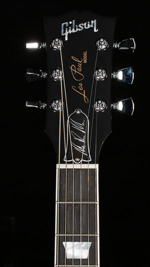 Gibson Mark Morton Les Paul Modern Figured Quilt Translucent Ebony Burst Satin (175)