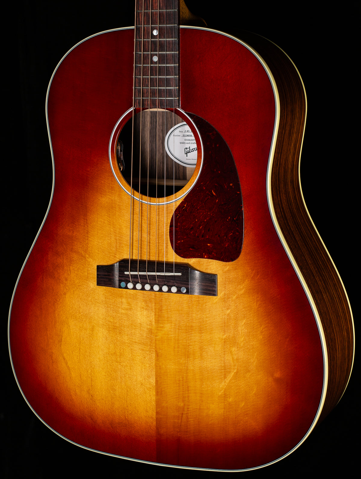 Gibson J-45 Standard Rosewood Rosewood Burst (056)