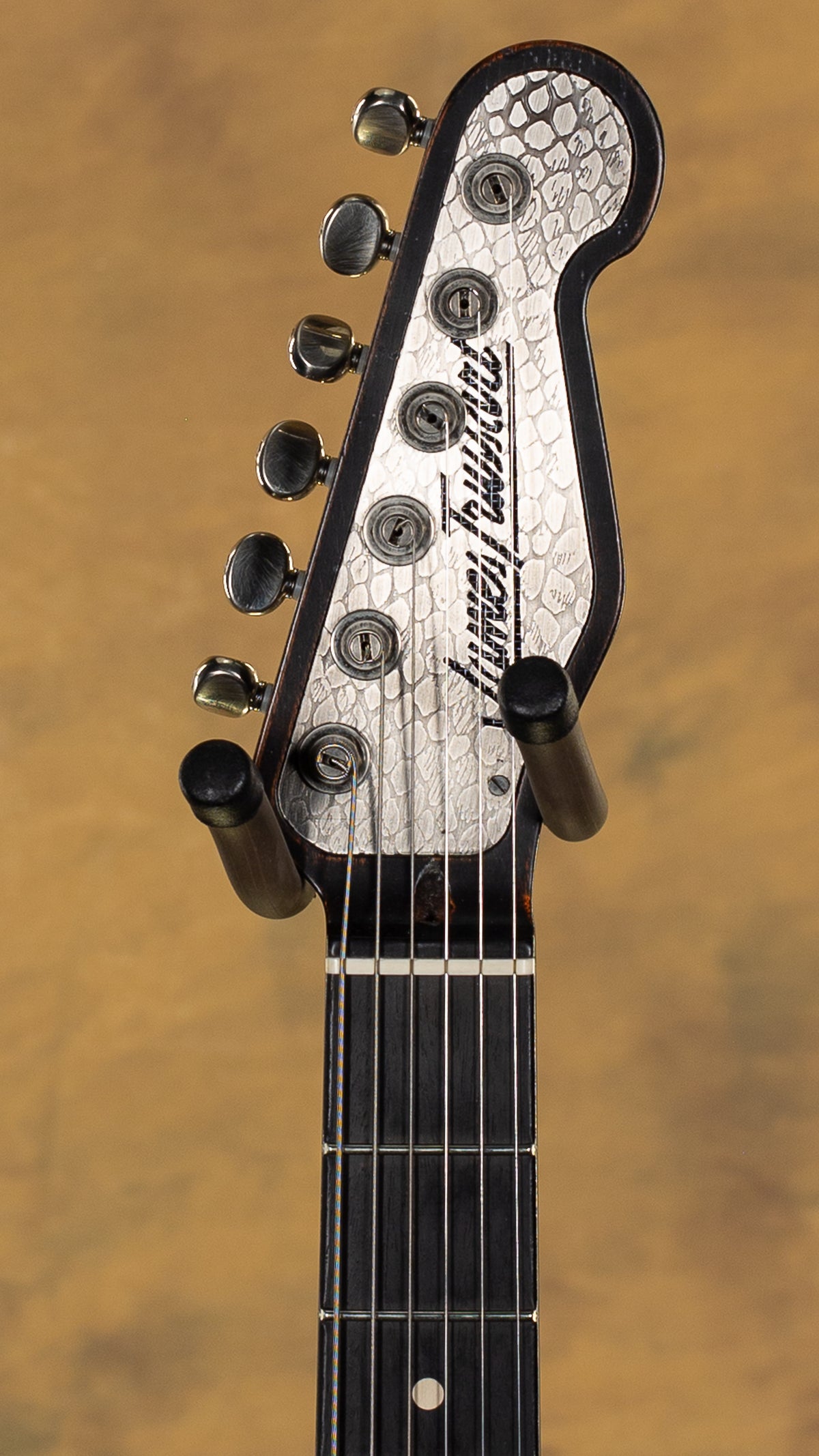 2022 Trussart SteelDeville Antique Silver Snake Skin