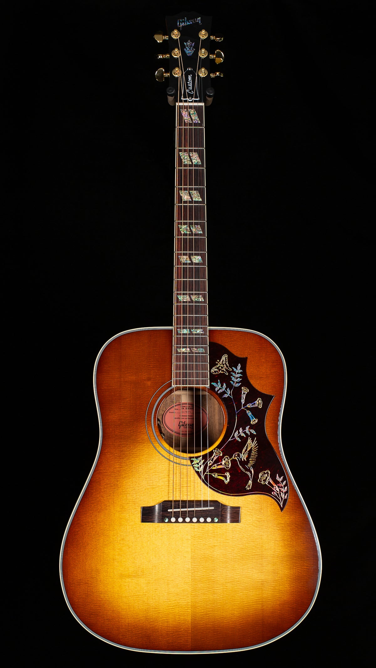 Gibson Hummingbird Elegant Koa Honey Burst (071)