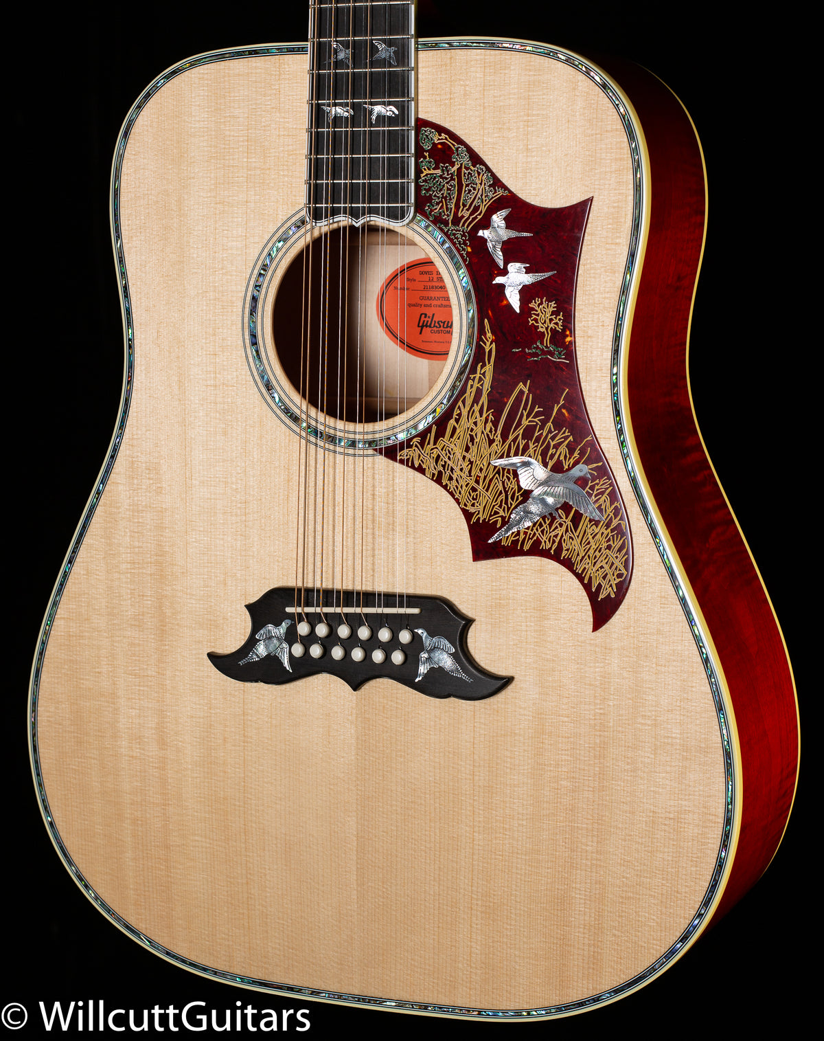 Gibson Doves in Flight 12 String Antique Natural (040)