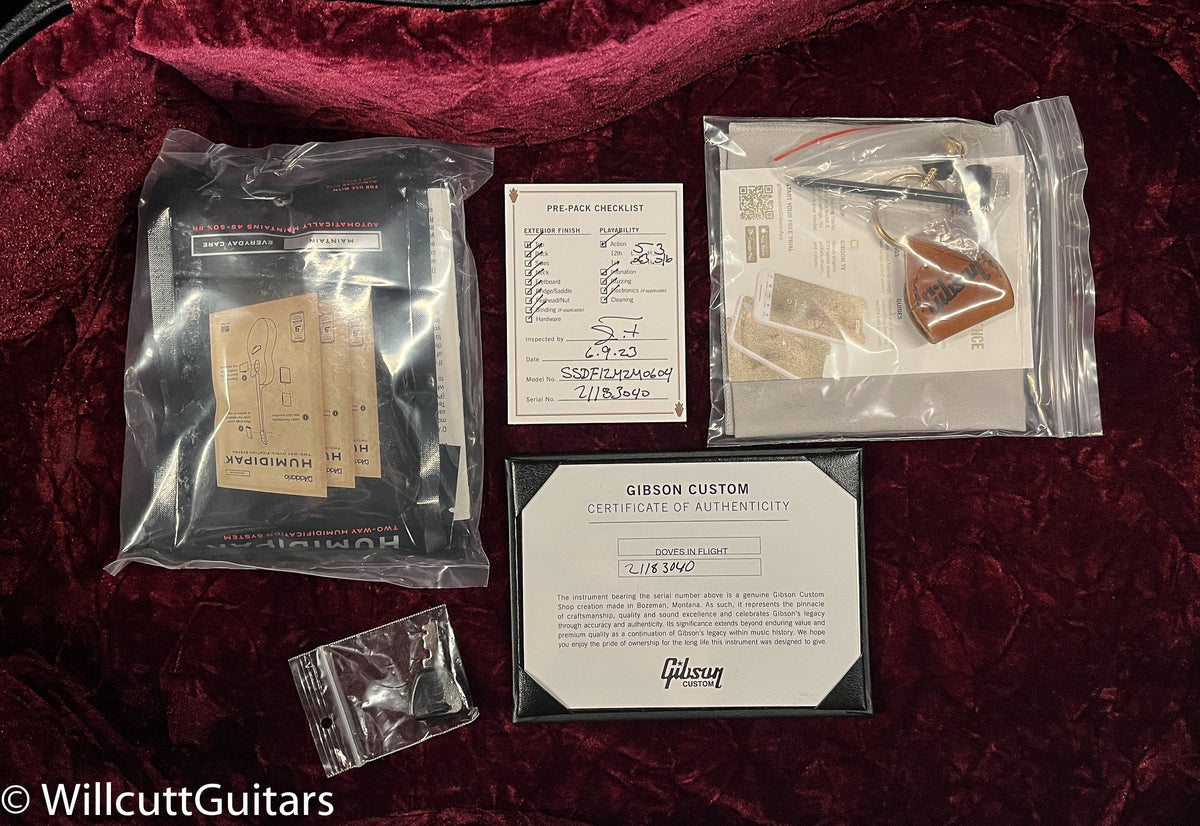 Gibson Doves in Flight 12 String Antique Natural (040)