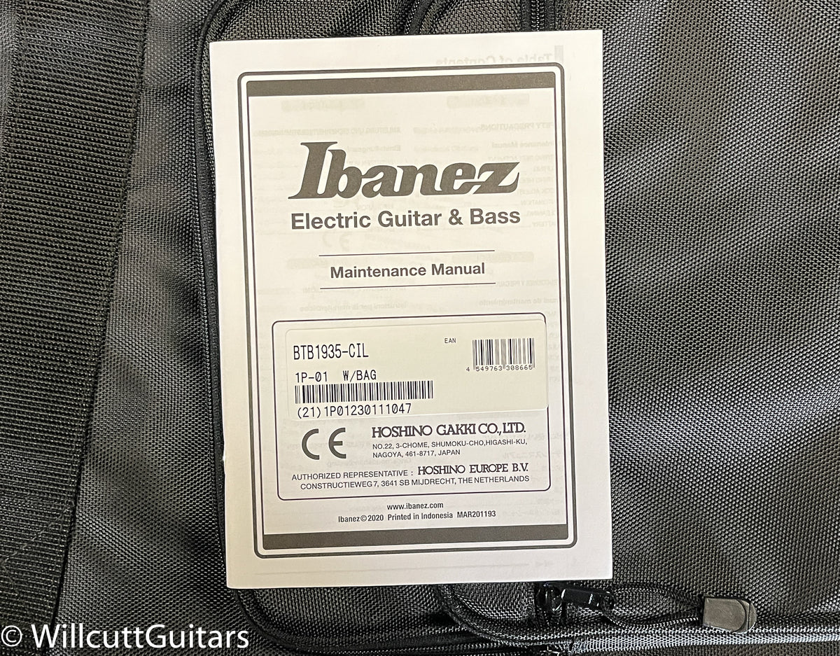 Ibanez Premium BTB1935 CIL 5 String  Caribbean Islet Low Gloss (047)