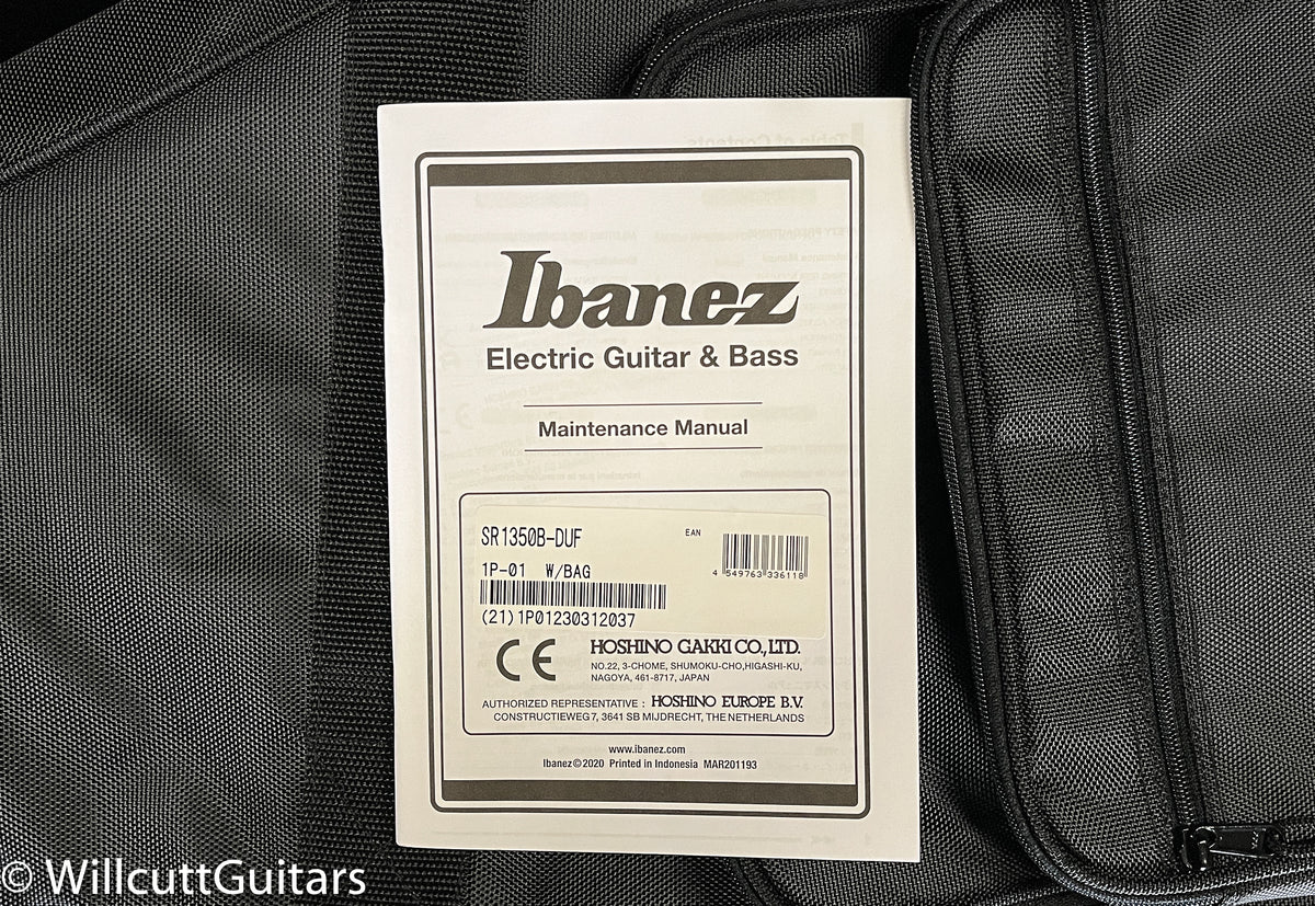 Ibanez SR1350BDUF Premium Bass Dual Mocha Burst Flat (037)