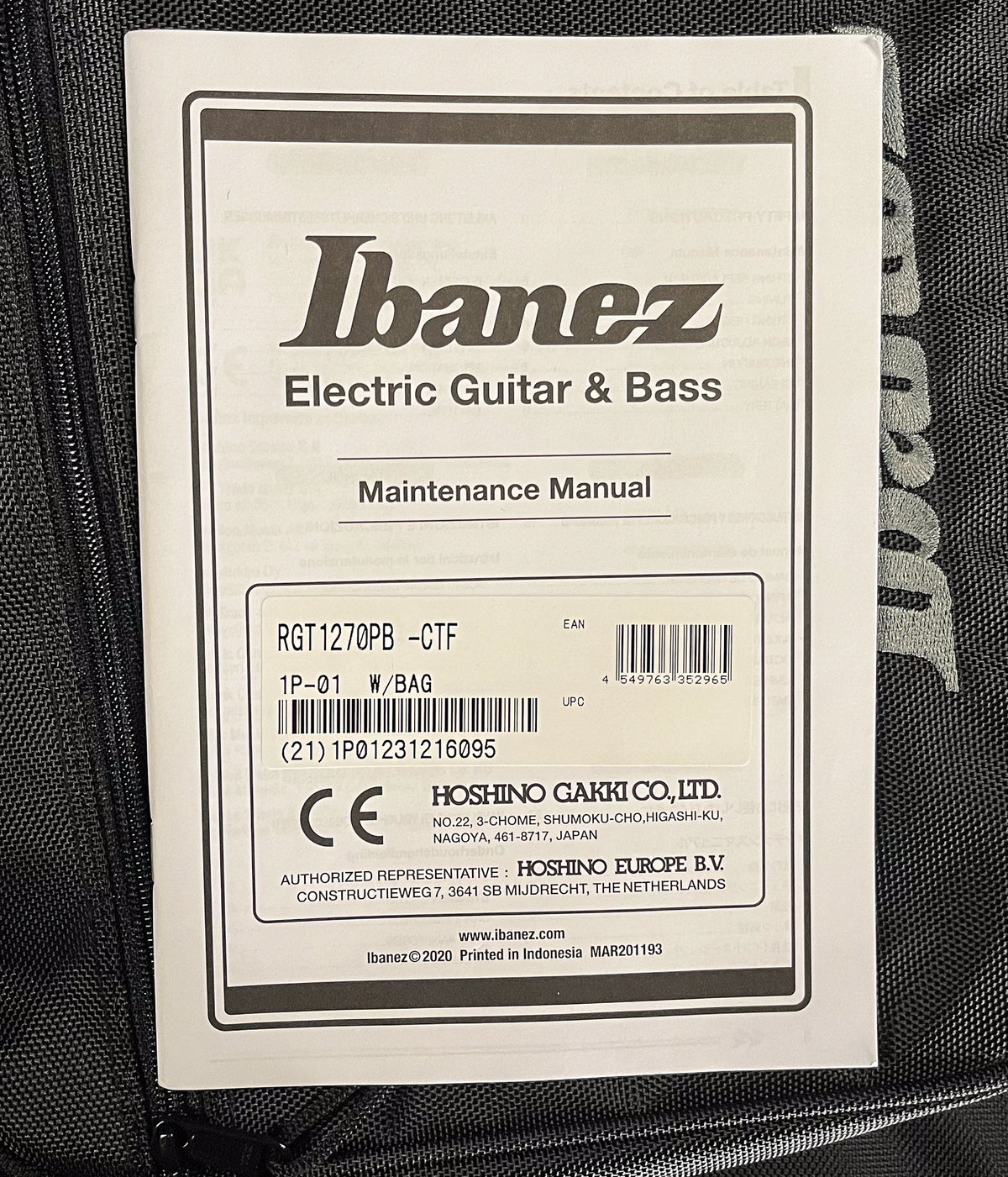 Ibanez RGT1270PB Cosmic Blue Starburst Flat (095)