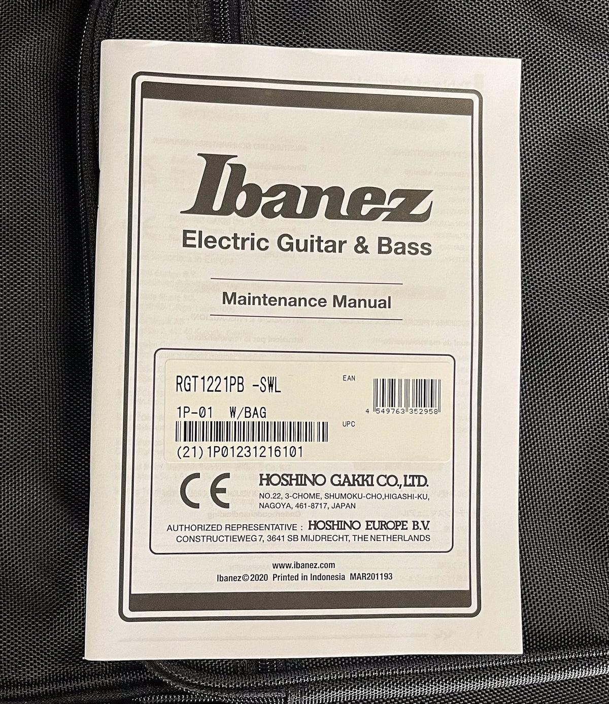 Ibanez Premium RGT1221PB Stained Wine Red (101)