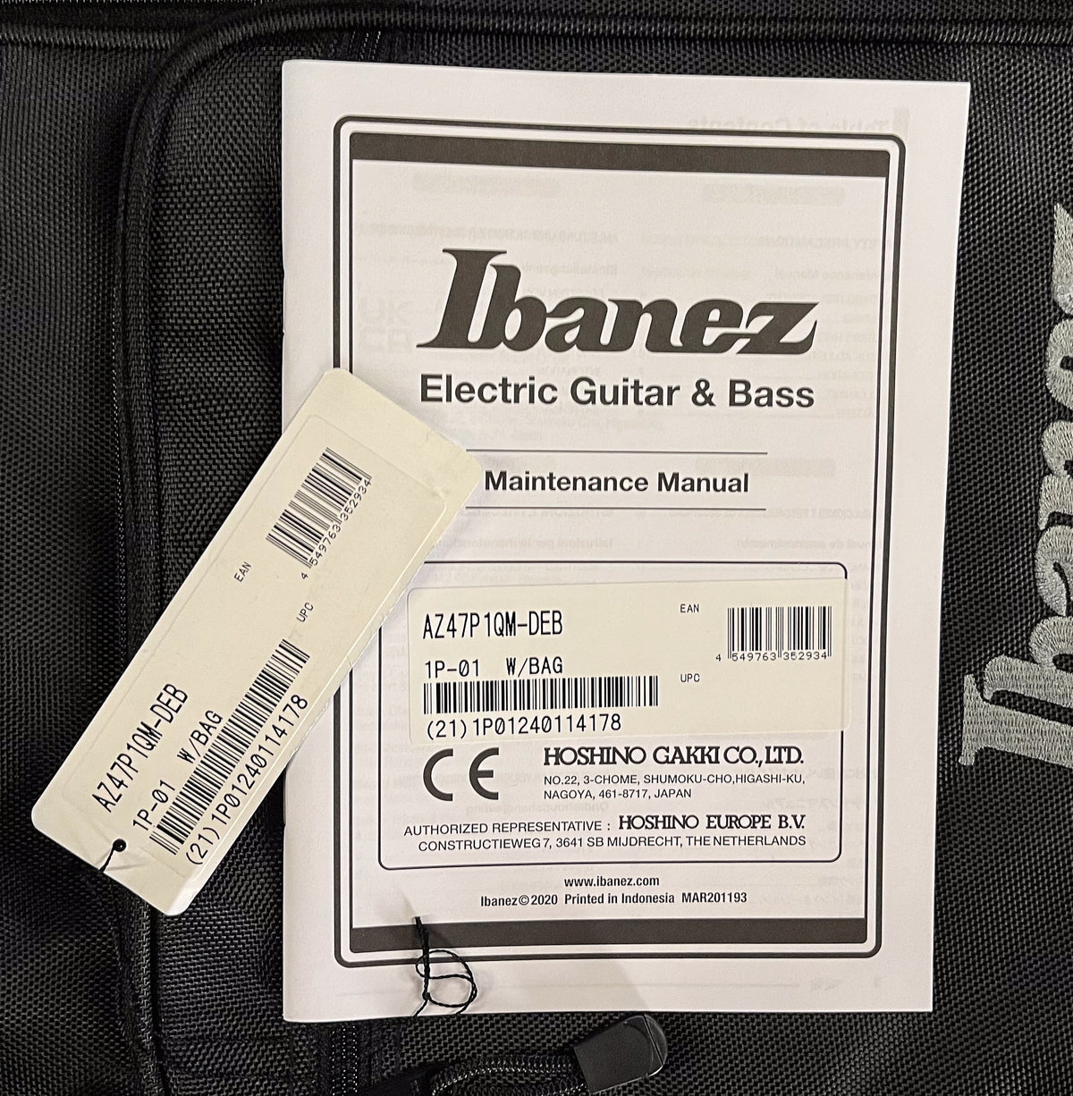 Ibanez Premium AZ47P1QM Dragon Eye Burst (178)