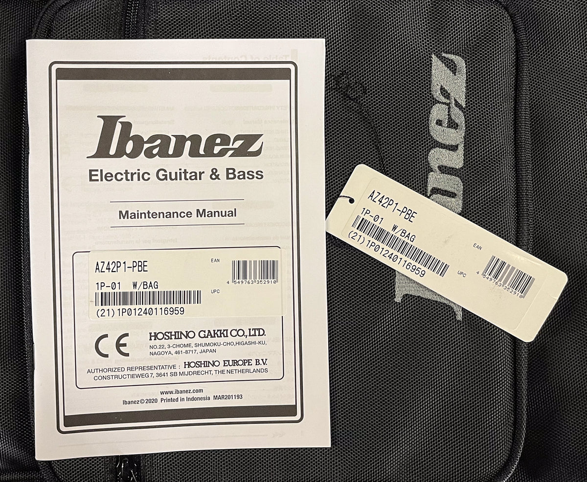 Ibanez Premium AZ42P1 Prussian Blue Metallic (959)