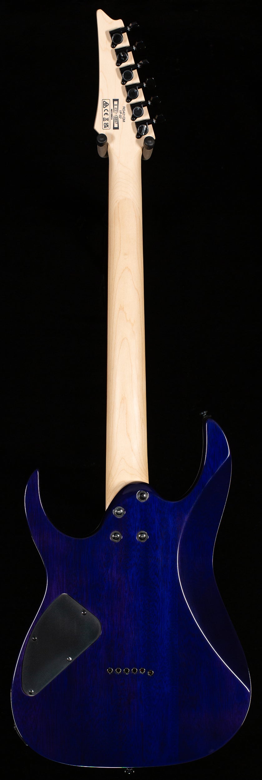 Ibanez RG421QMCBB Cerulean Blue Burst (897)