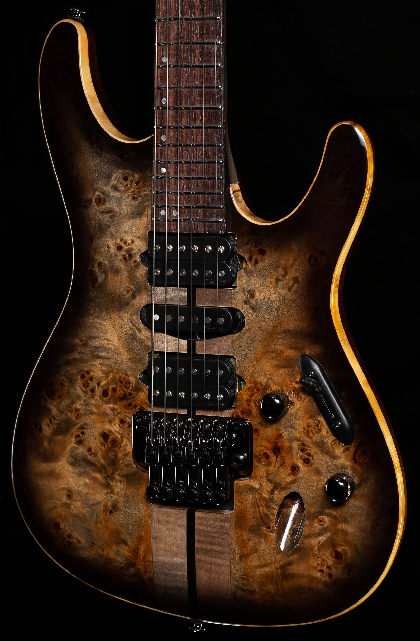 Amazon.com: Ibanez Premium S1070PBZ - Cerulean Blue Burst