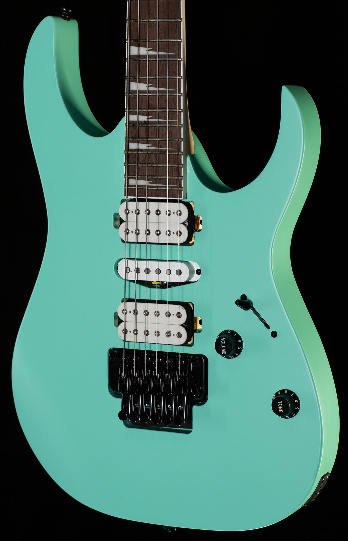 美品！ Ibanez Sea Foam Green Matte SSH 超軽量 Ibanez Q54 Q Headless 6-String Electric Guitar Sea Foam