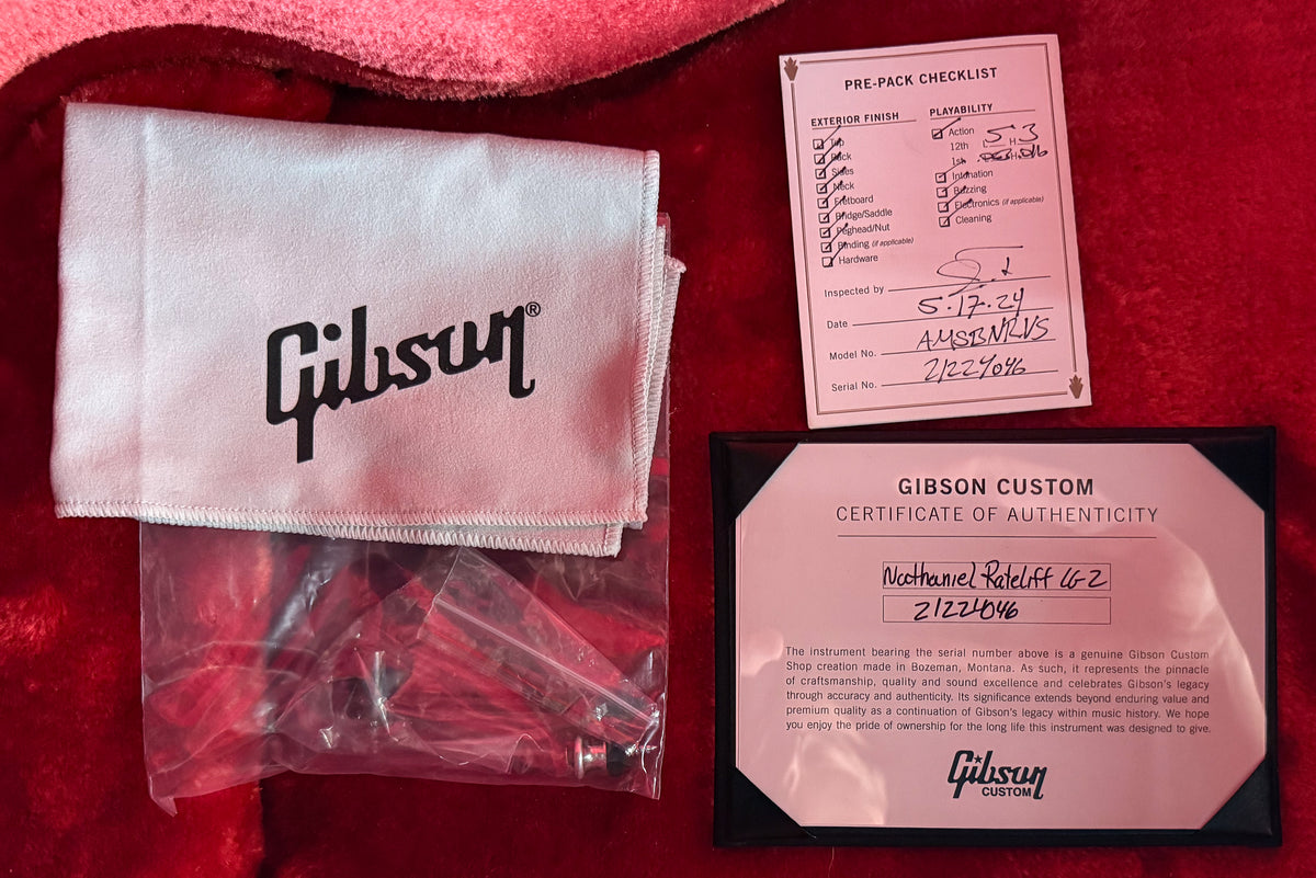 2024 Gibson Nathaniel Rateliff LG-2 Western Vintage Sunburst