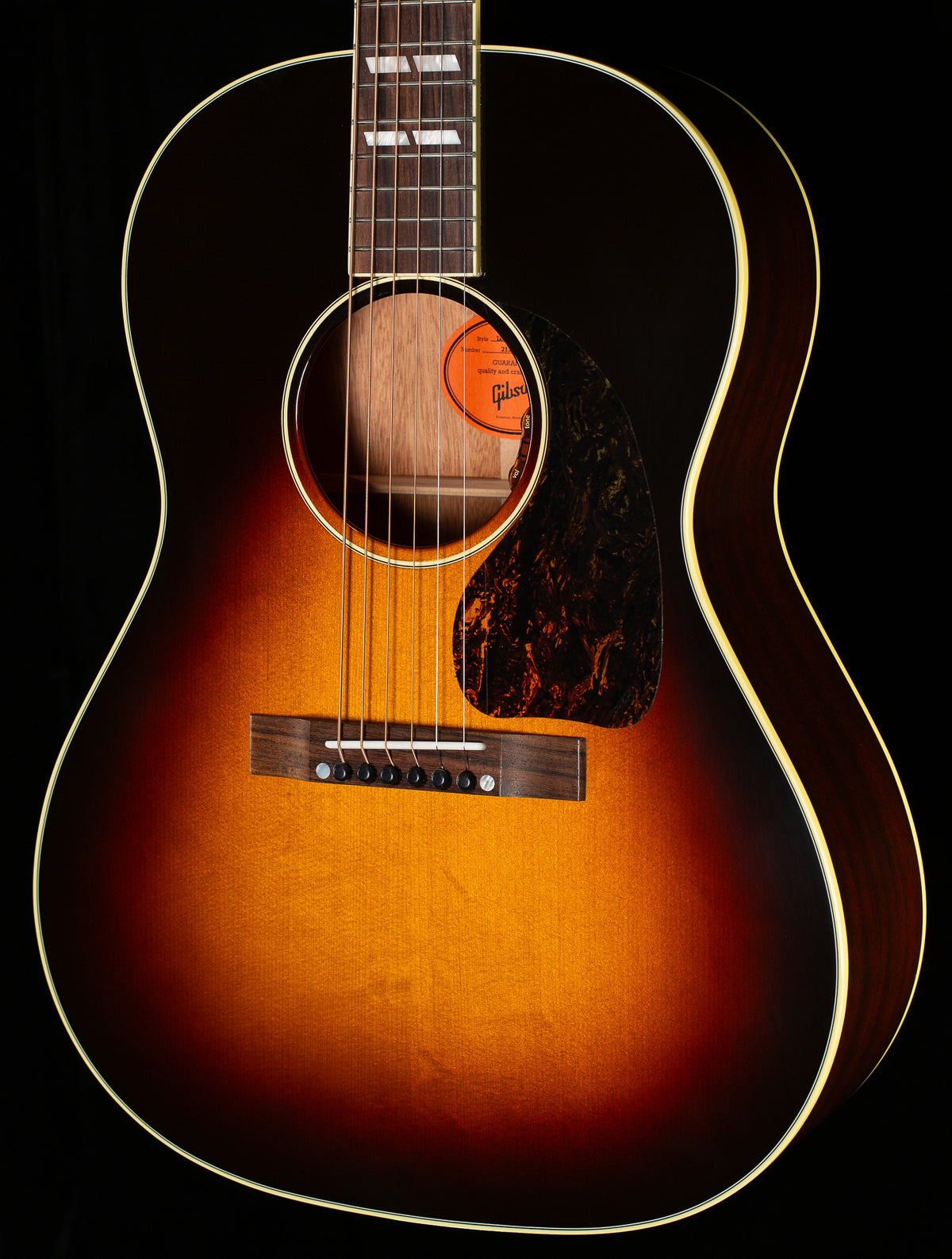 Gibson Nathaniel Rateliff LG-2 Western Vintage Sunburst (046)