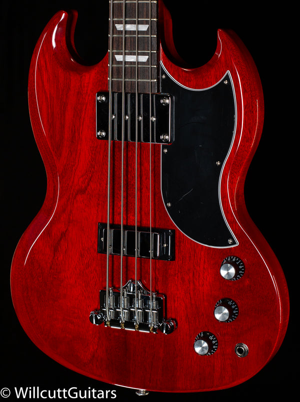 Gibson SG Standard Bass Heritage Cherry (089) - Willcutt Guitars