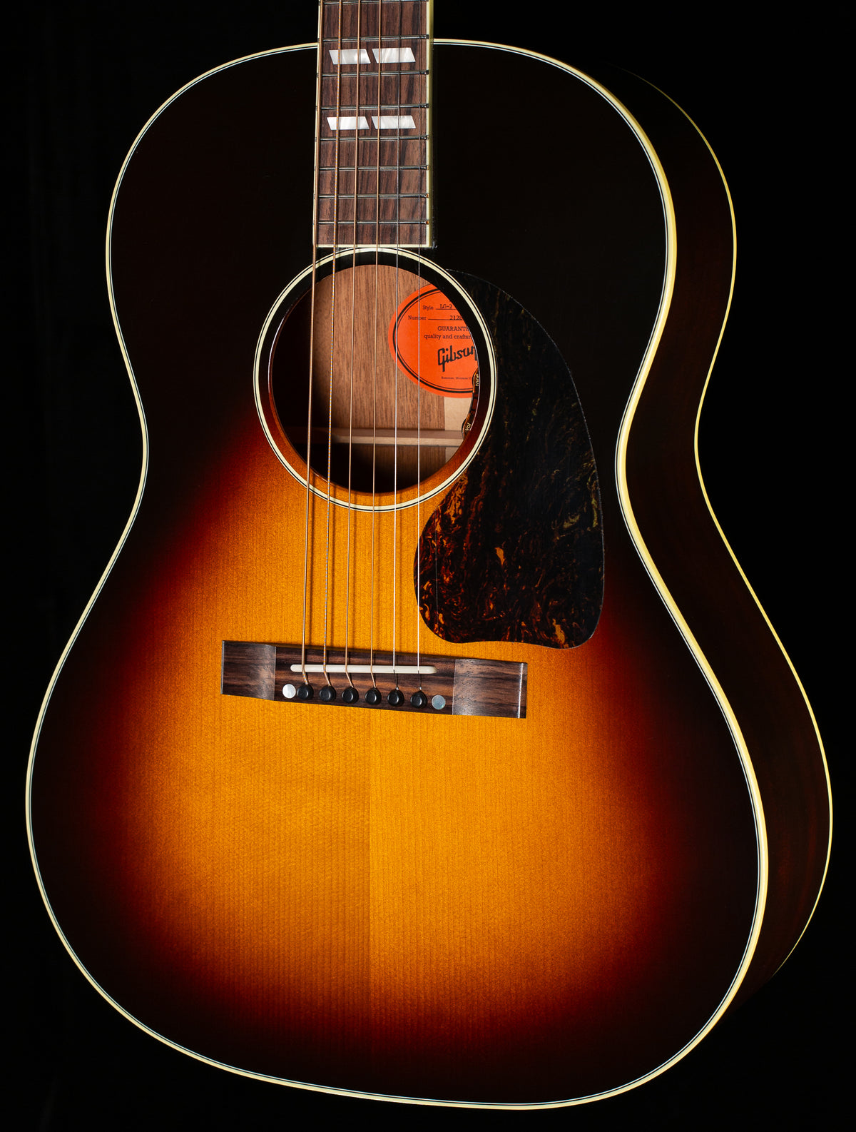 Gibson Nathaniel Rateliff LG-2 Western Vintage Sunburst (068)