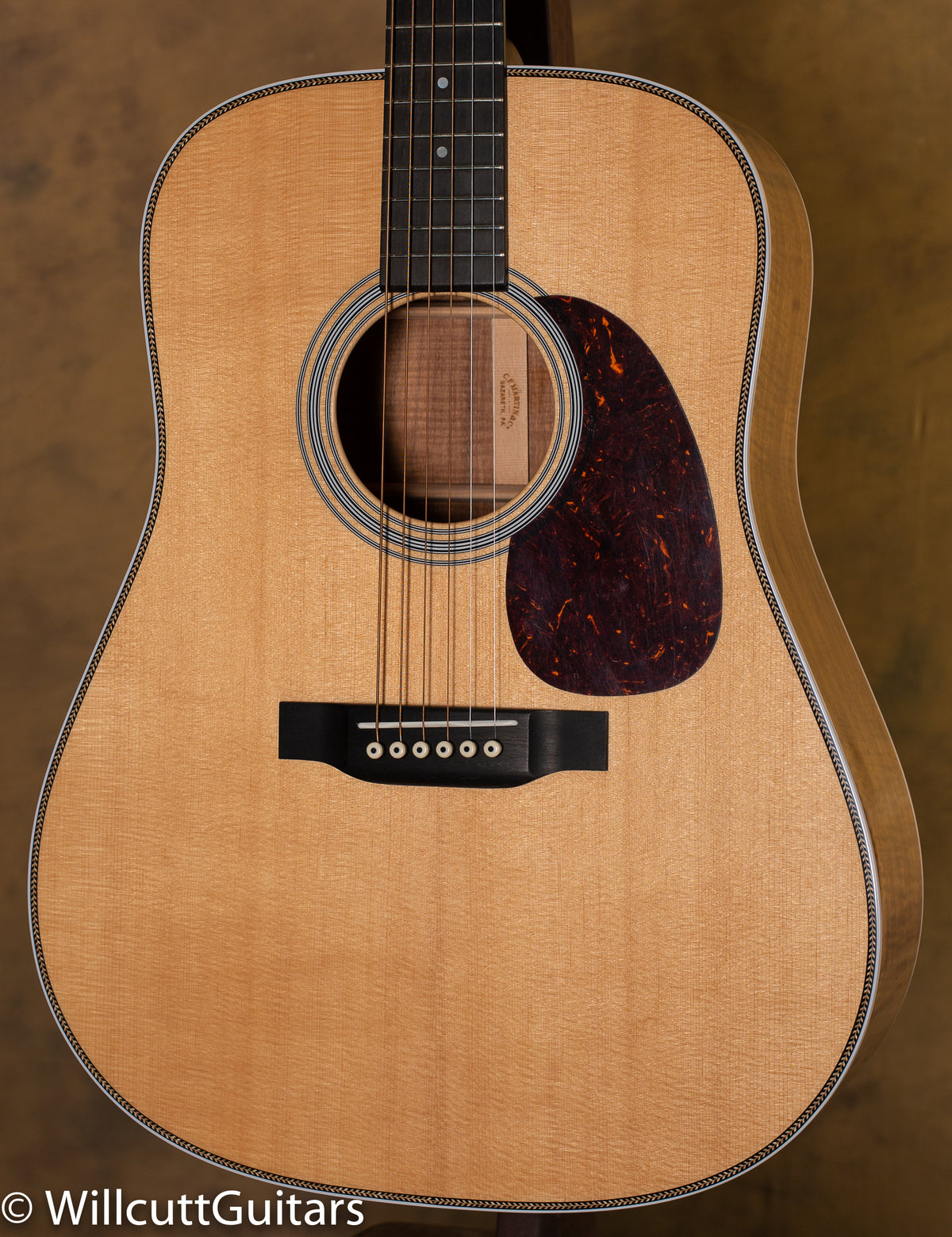 Martin Custom Shop Style 28 Dreadnaught Herringbone Koa