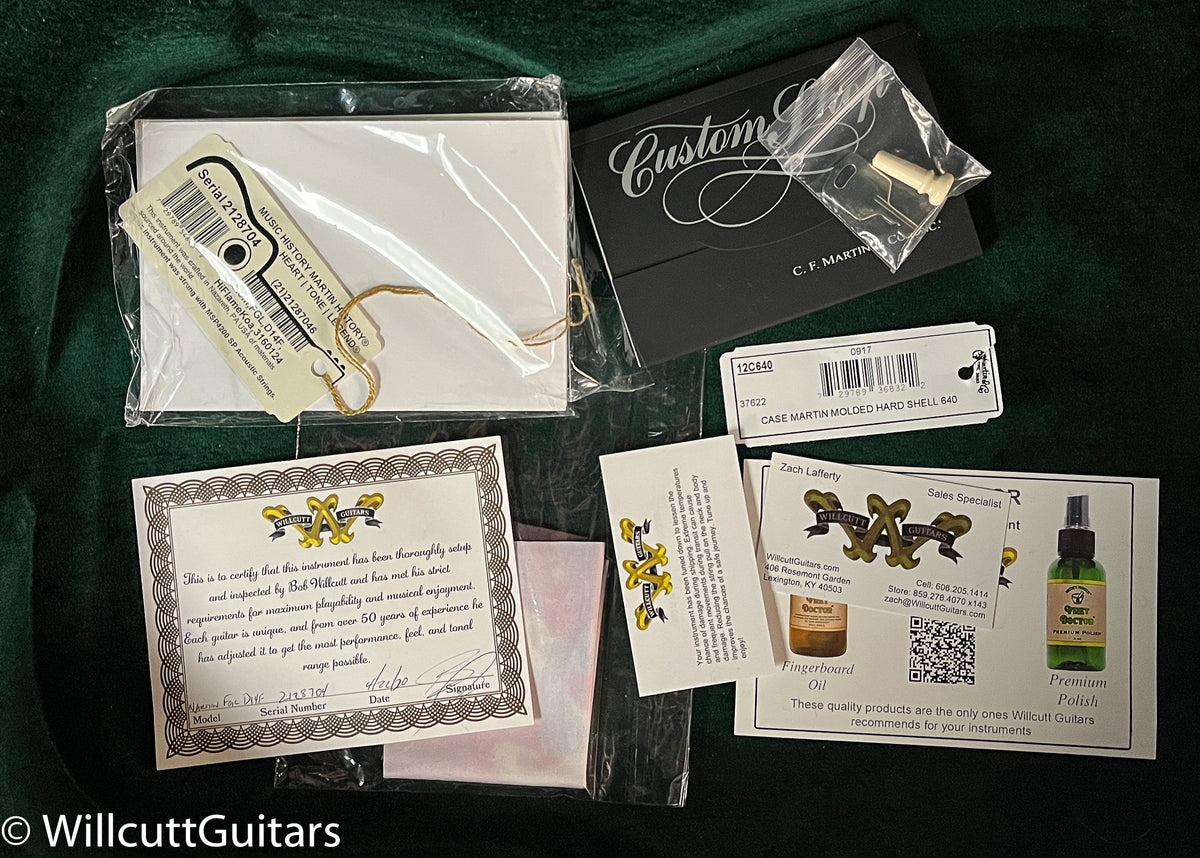 Martin Custom Shop Style 28 Dreadnaught Herringbone Koa