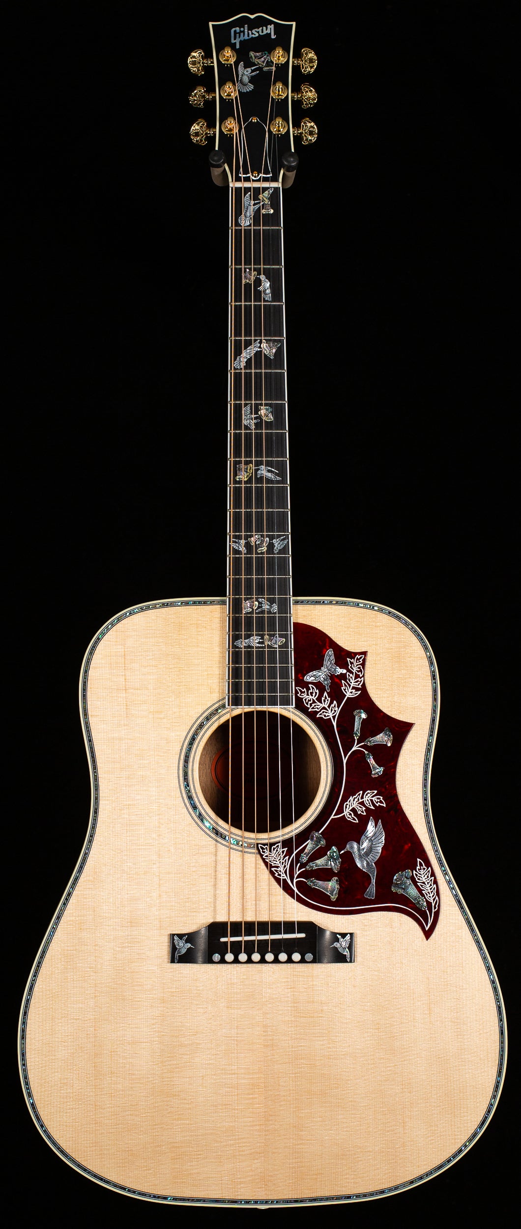 Gibson Custom Shop Hummingbird Custom Koa Antique Natural (075) - Willcutt  Guitars