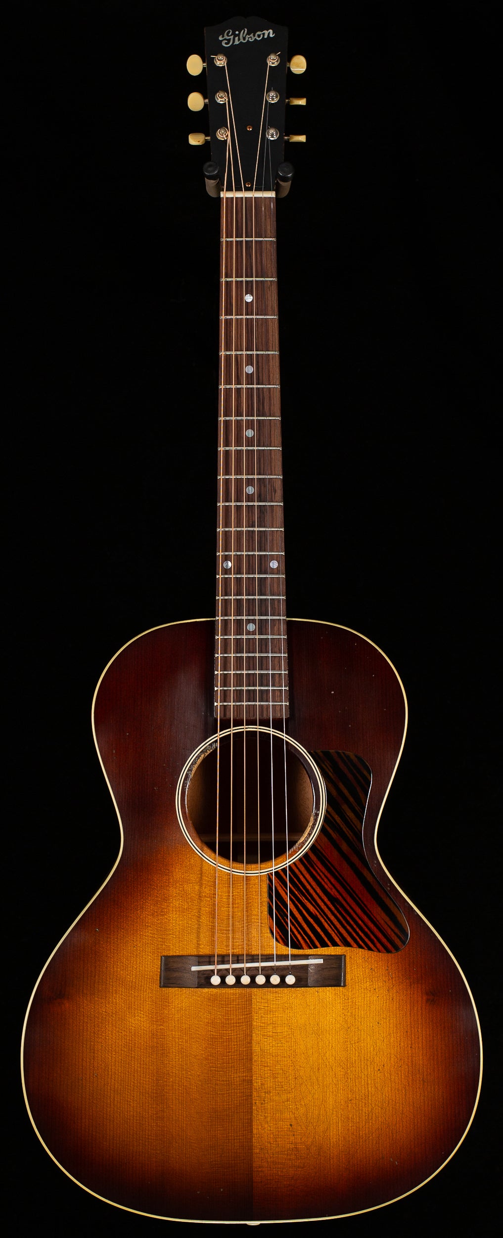 Gibson Custom Shop Willcutt Exclusive 1933 L-00 Murphy Lab Light Aged Vintage Sunburst Fire Stripe Pickguard  (002)