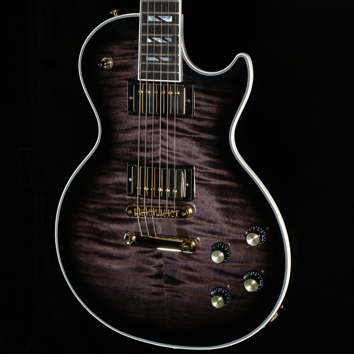 Gibson Les Paul Modern Supreme Trans Ebony Burst (136)