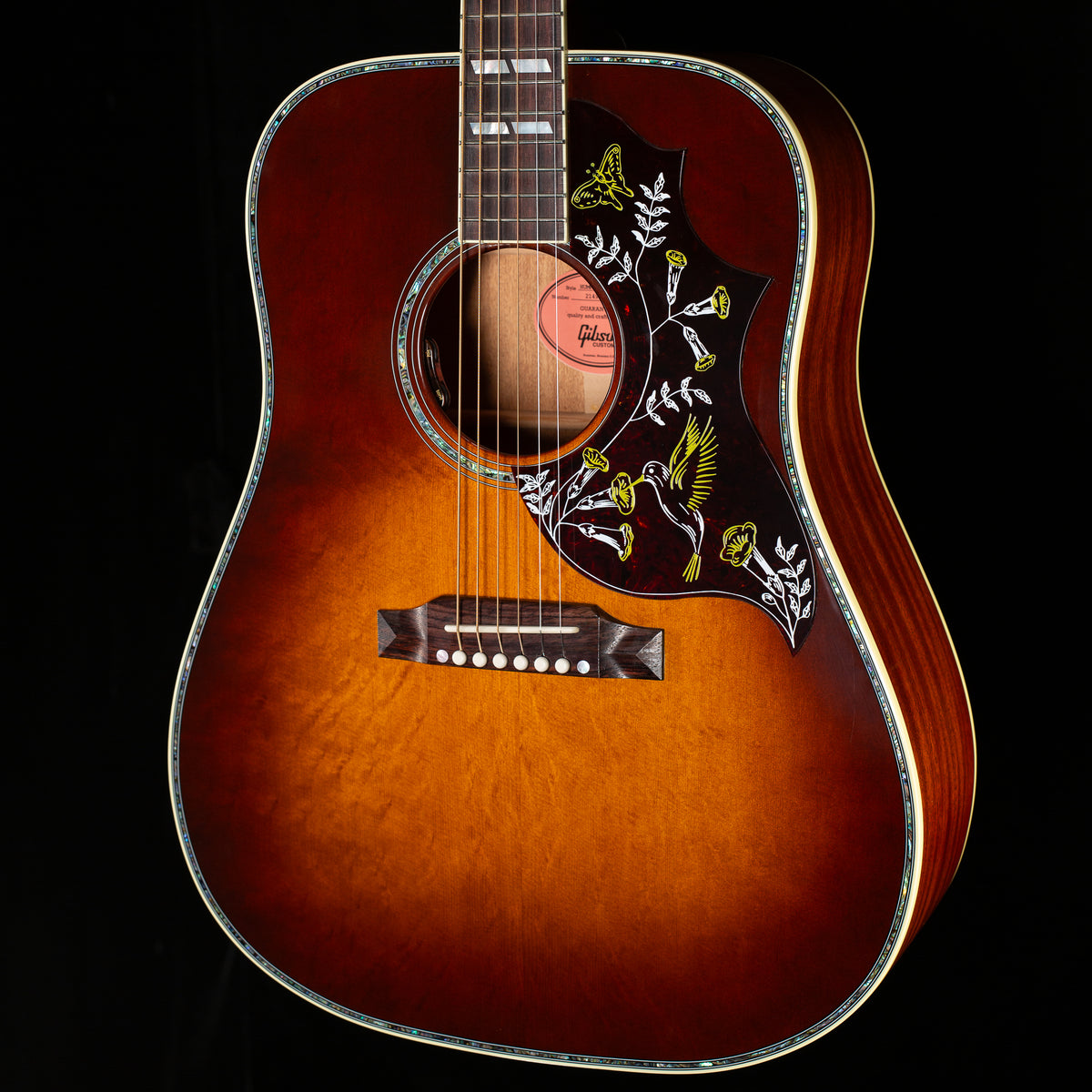 Gibson Custom Shop Hummingbird Anniversary Limited Edition Cremona Burst (023)