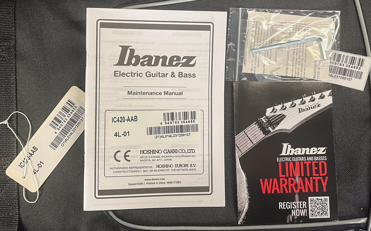 Ibanez Iceman IC420AAB Antique Autumn Burst (137)