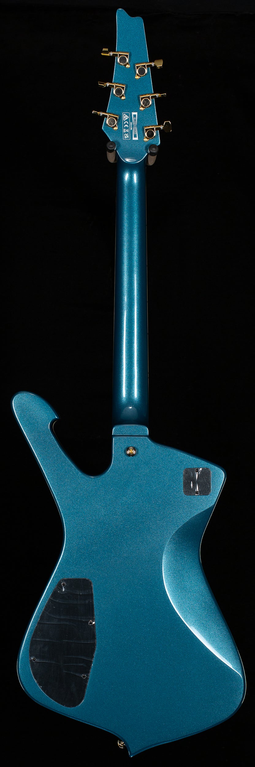 Ibanez Iceman IC420 ABM Antique Blue Metallic (265) - Willcutt Guitars