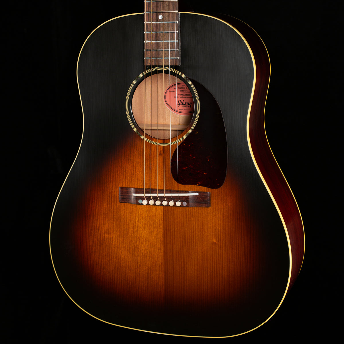 Gibson Custom Shop 1942 Banner J-45 Vintage Sunburst (011)