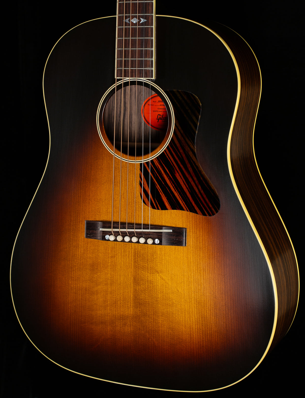 Gibson Custom Shop 1936 Advanced Jumbo Vintage Sunburst (012)