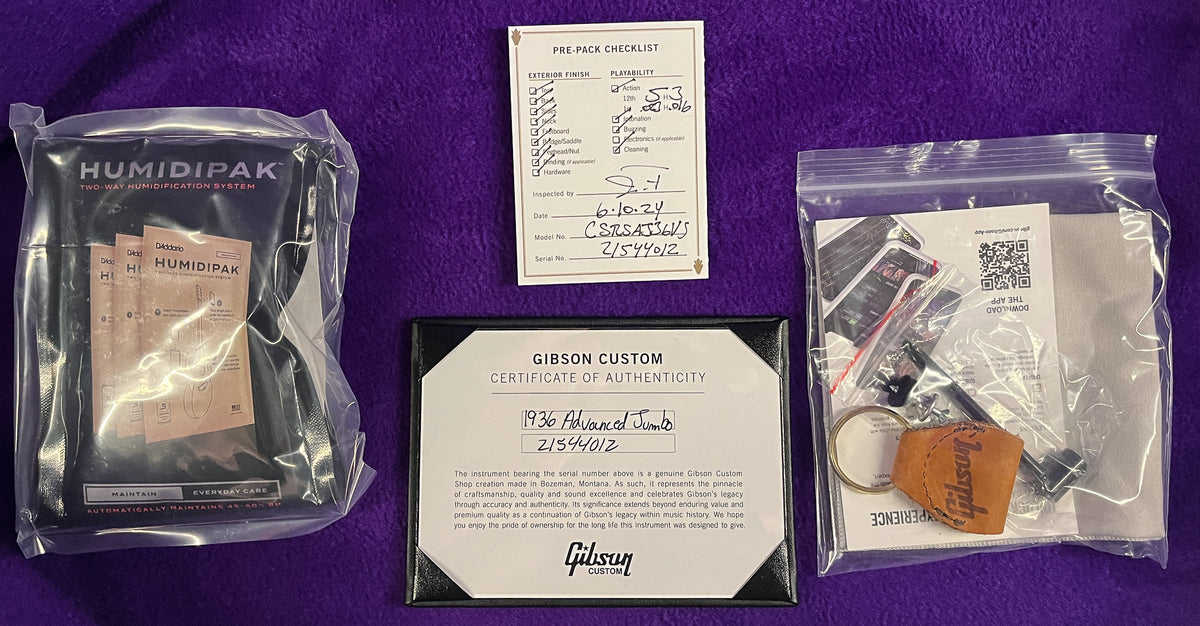 Gibson Custom Shop 1936 Advanced Jumbo Vintage Sunburst (012)