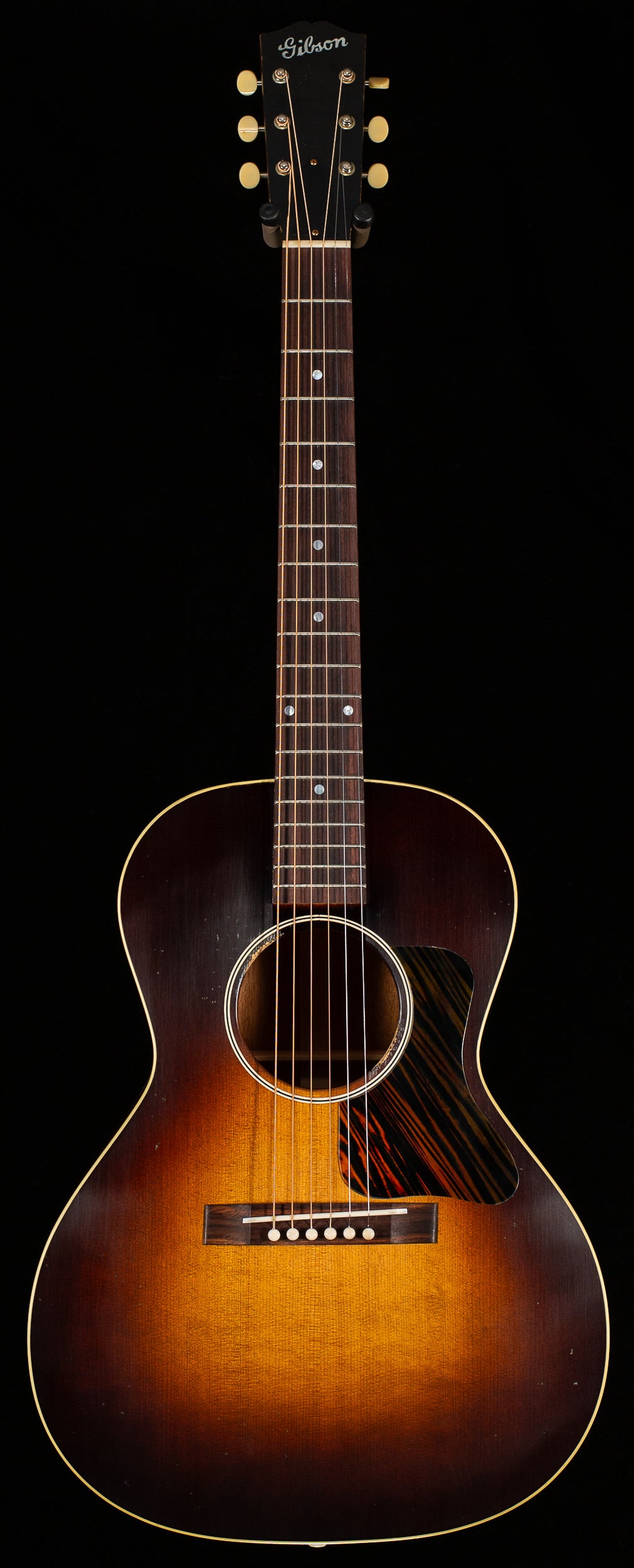 Gibson Custom Shop Willcutt Exclusive 1933 L-00 Murphy Lab Light Aged Vintage Sunburst Fire Stripe Pickguard (001)