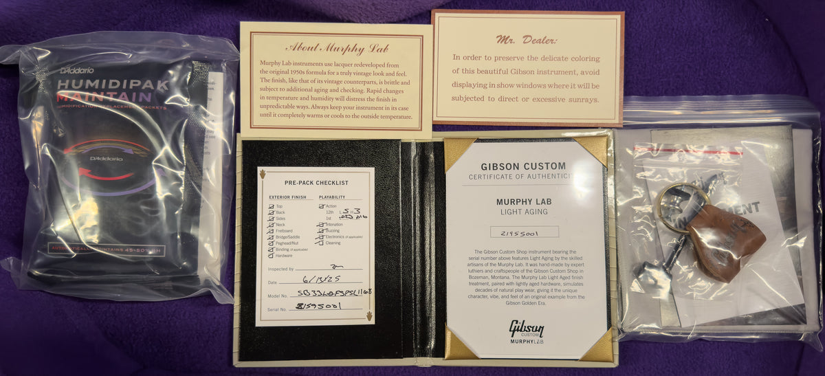 Gibson Custom Shop Willcutt Exclusive 1933 L-00 Murphy Lab Light Aged Vintage Sunburst Fire Stripe Pickguard (001)