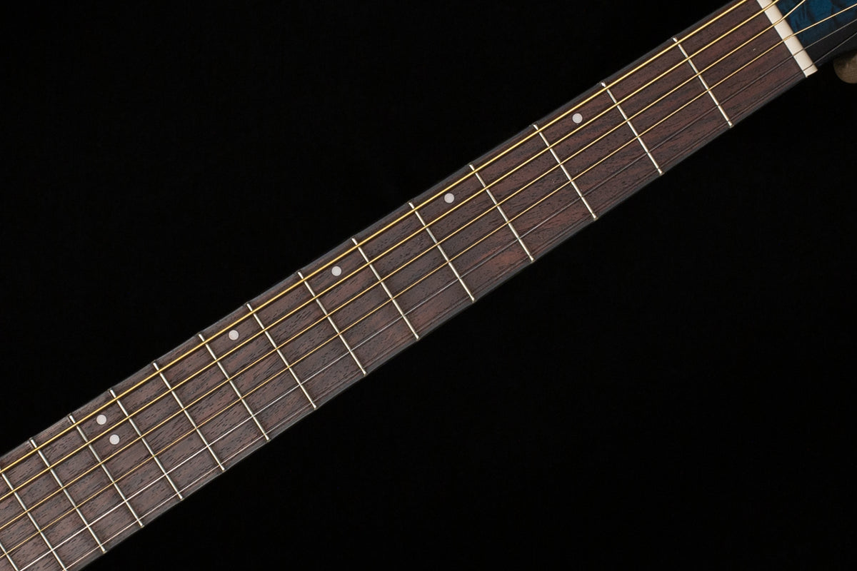 Ibanez AEWC16Q Acoustic Electric Guitar Trans Blue Sunburst (808)