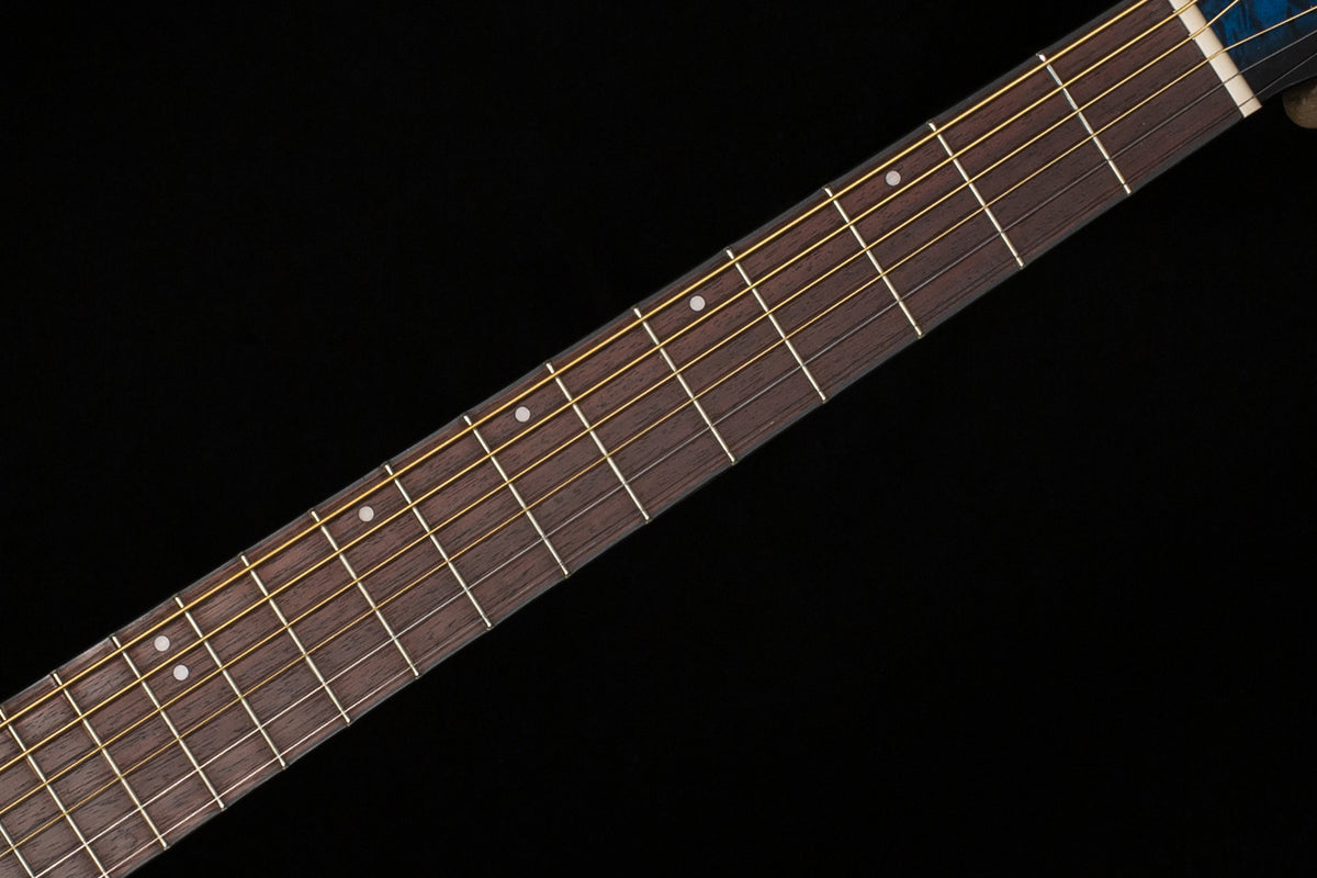 Ibanez AEWC16QA Acoustic Electric Guitar Trans Blue Sunburst (826)