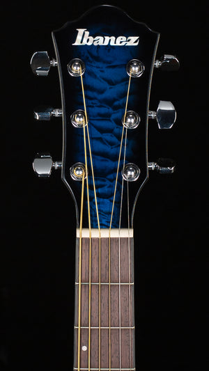 Ibanez AEWC16QA Acoustic Electric Guitar Trans Blue Sunburst (826)