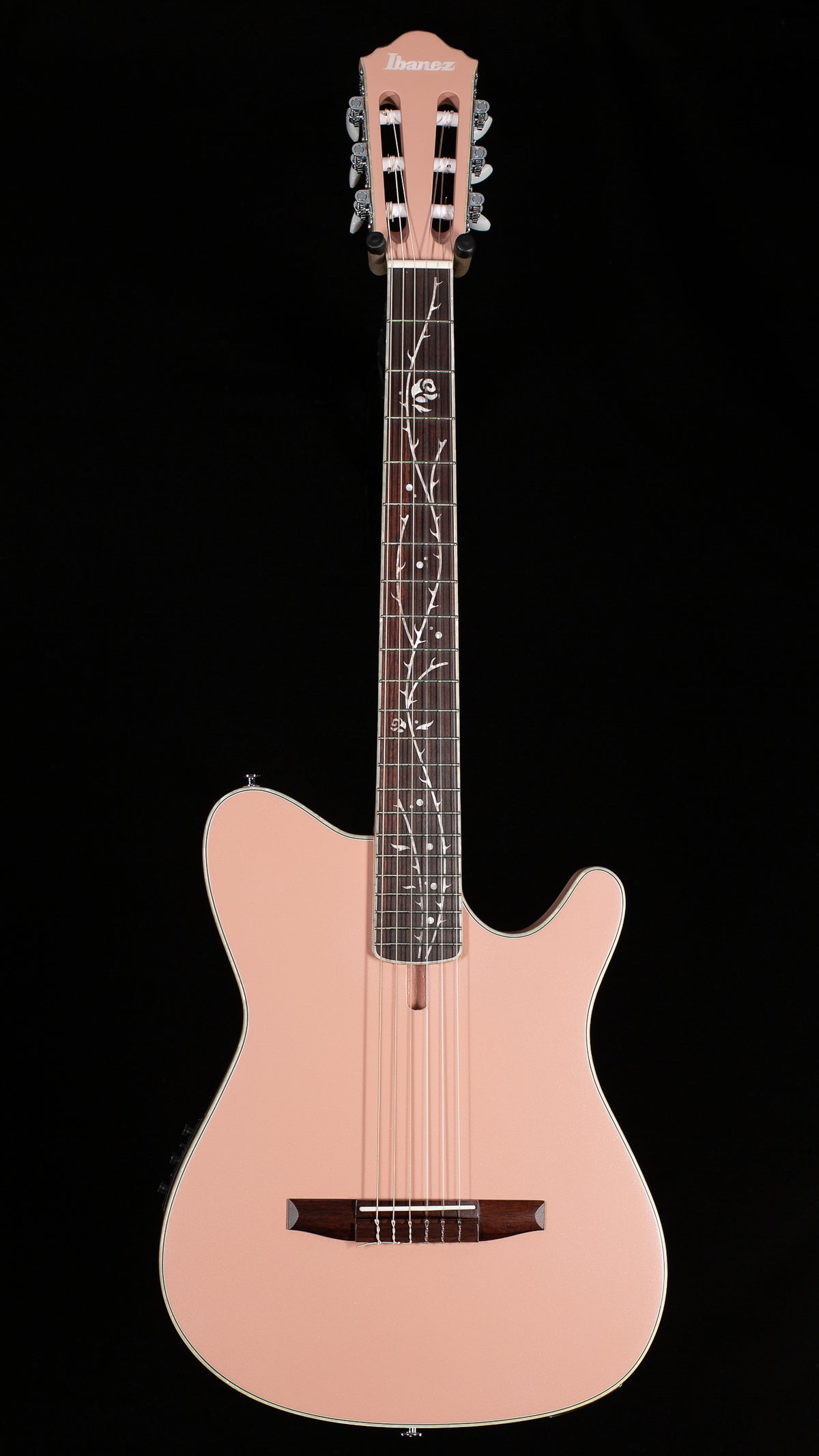 Ibanez TOD10N Tim Henson Signature Nylon Acoustic-Electric Pearl Pink Flat (874)