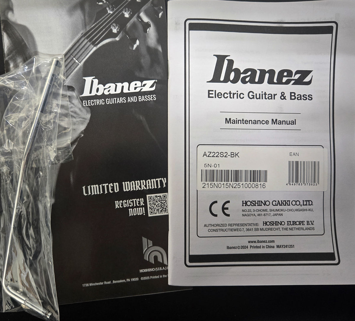 Ibanez Standard AZ22S2 Black (816)