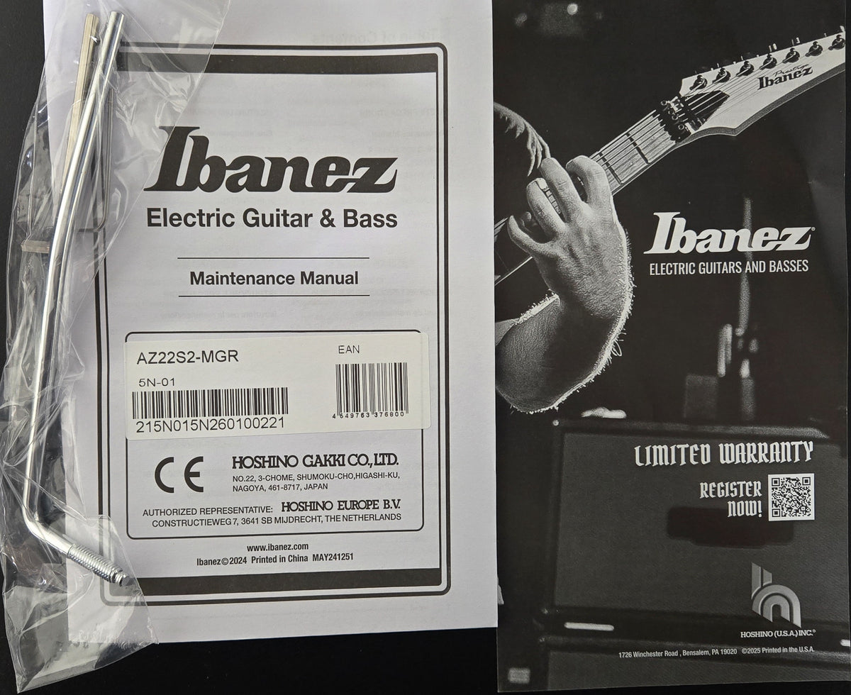 Ibanez Standard AZ22S2 Mint Green (221)