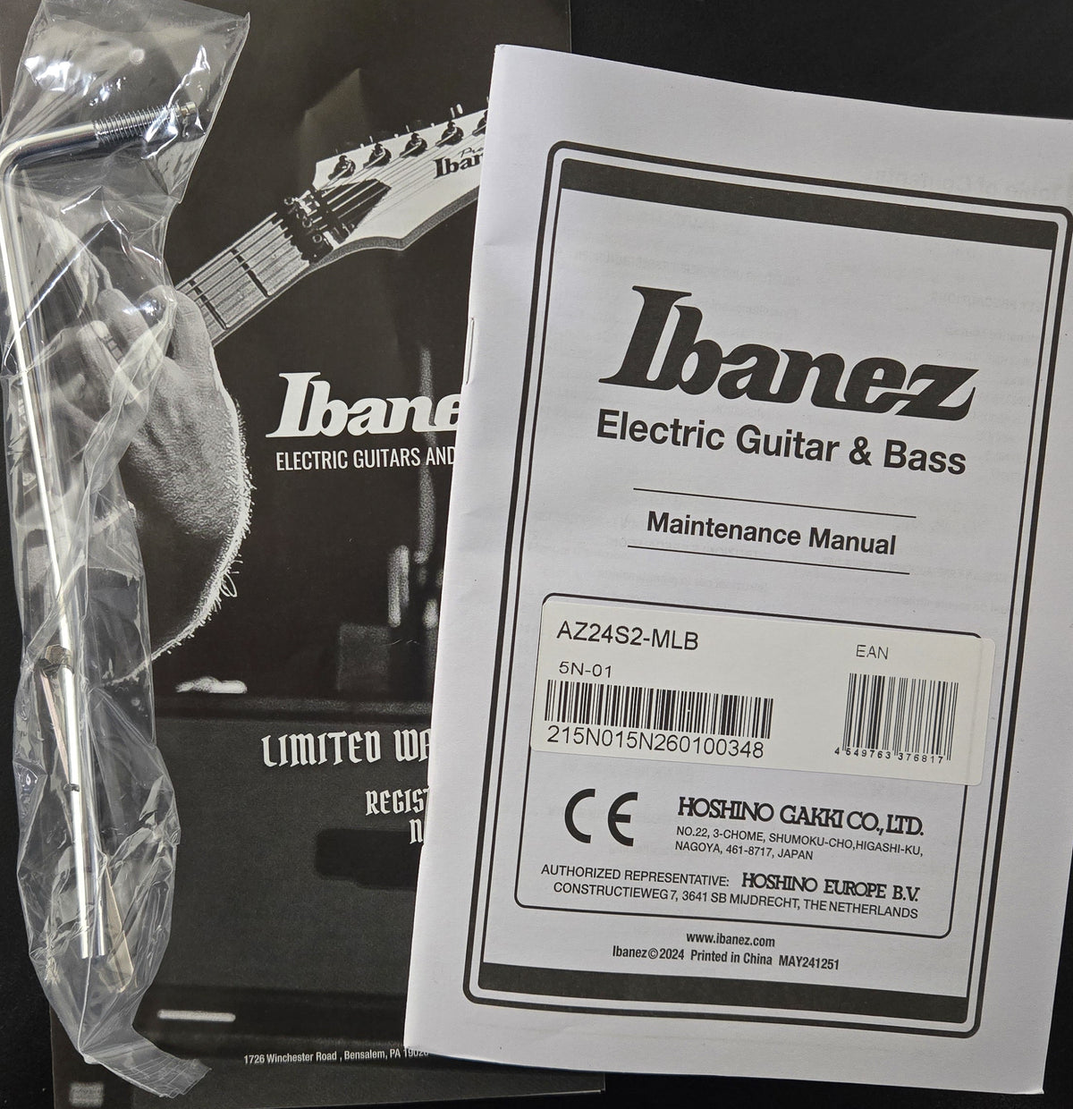 Ibanez Standard AZ24S2 Metallic Light Blue (348)