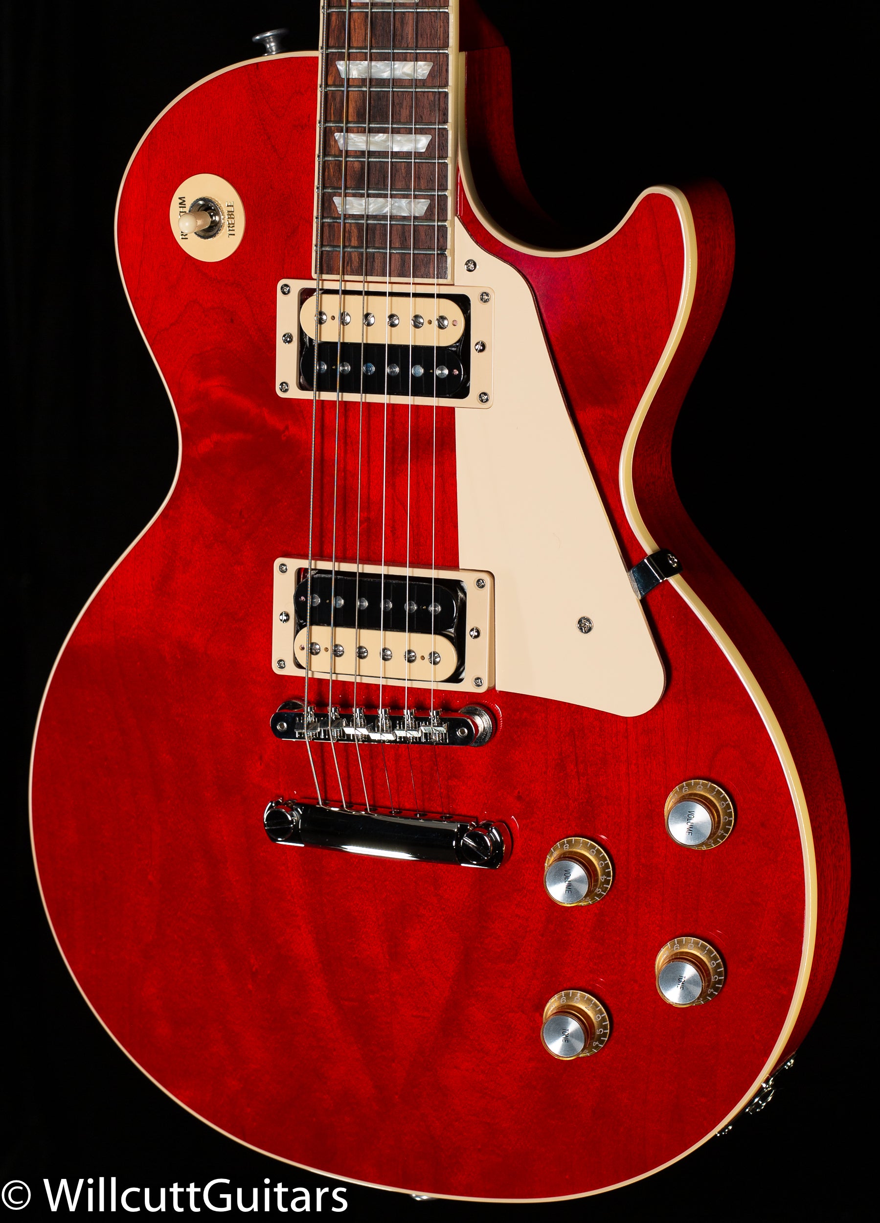 Gibson Les Paul Classic Translucent Cherry (035) - Willcutt Guitars