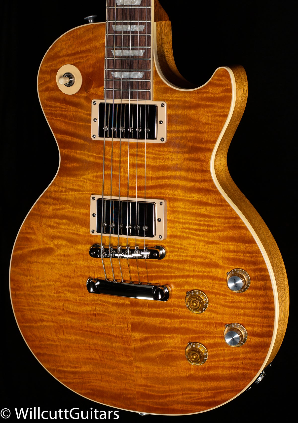 Gibson Kirk Hammett Signature Les Paul Standard "Greeny" Greeny Burst (284)