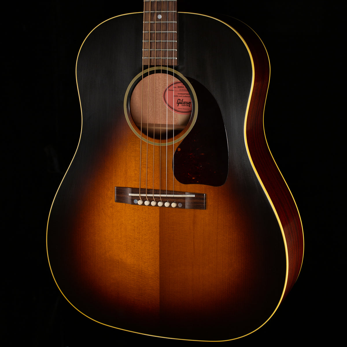 Gibson Custom Shop 1942 Banner J-45 Vintage Sunburst (044)