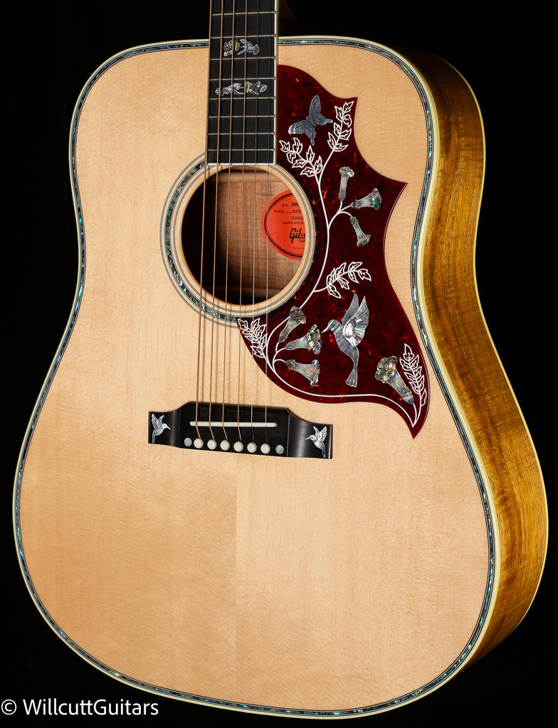 肌触りがいい Gibson （2012年） Koa Custom Hummingbird Gibson