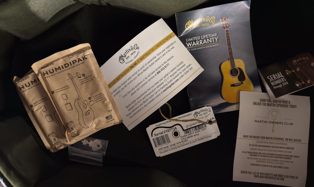 2018 Martin 00-17 Authentic 1931 VTS