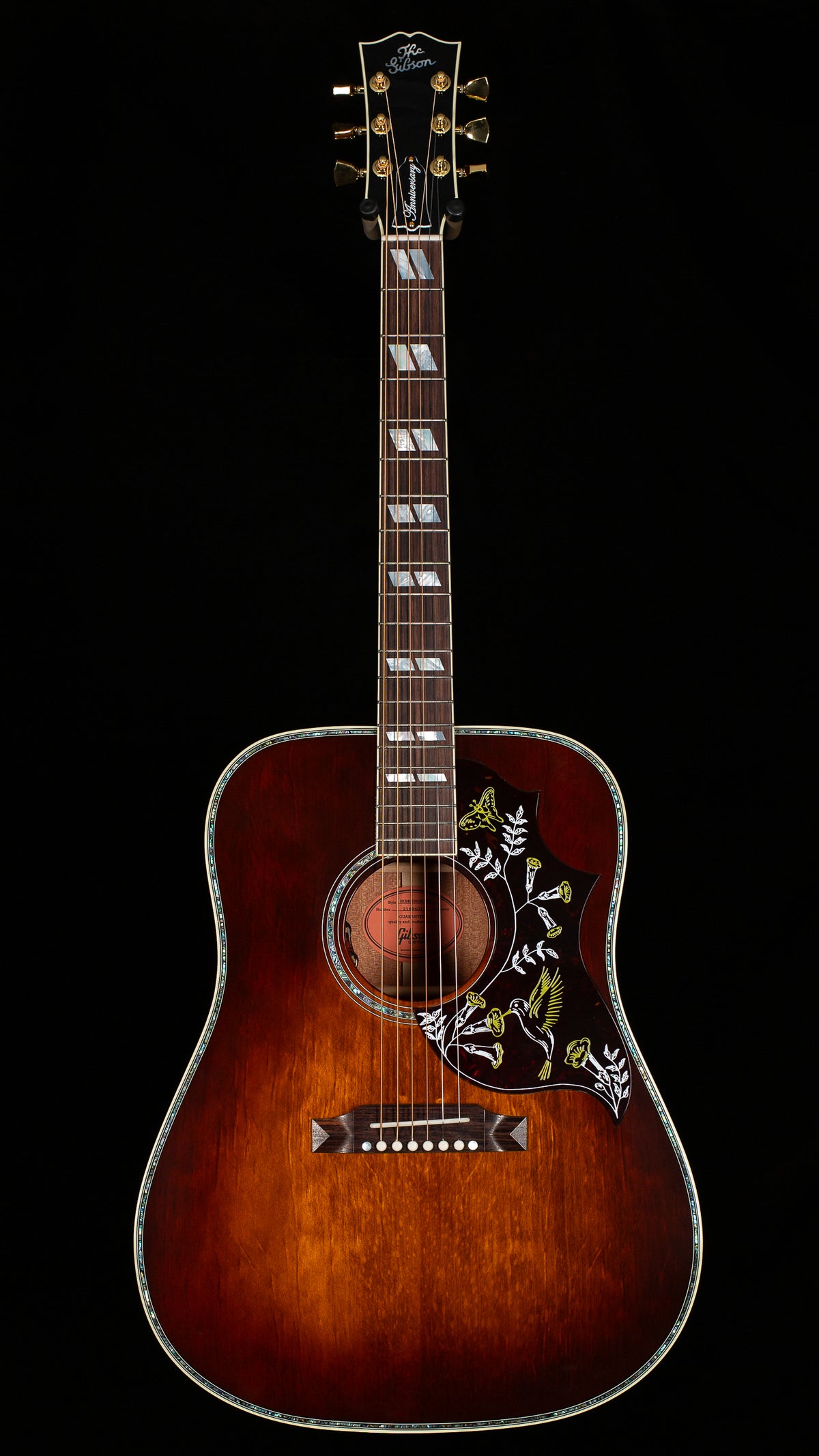 Gibson Custom Shop Hummingbird Anniversary Limited Edition Cremona Burst (010)