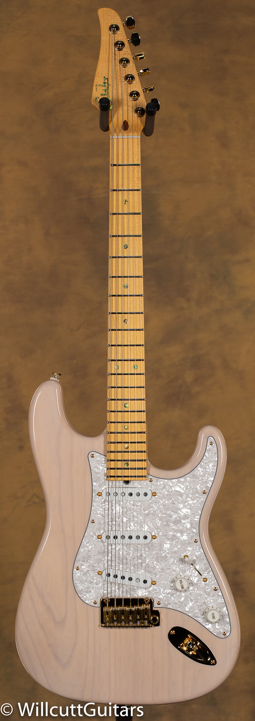 Suhr Classic S Trans White Gold Hardware