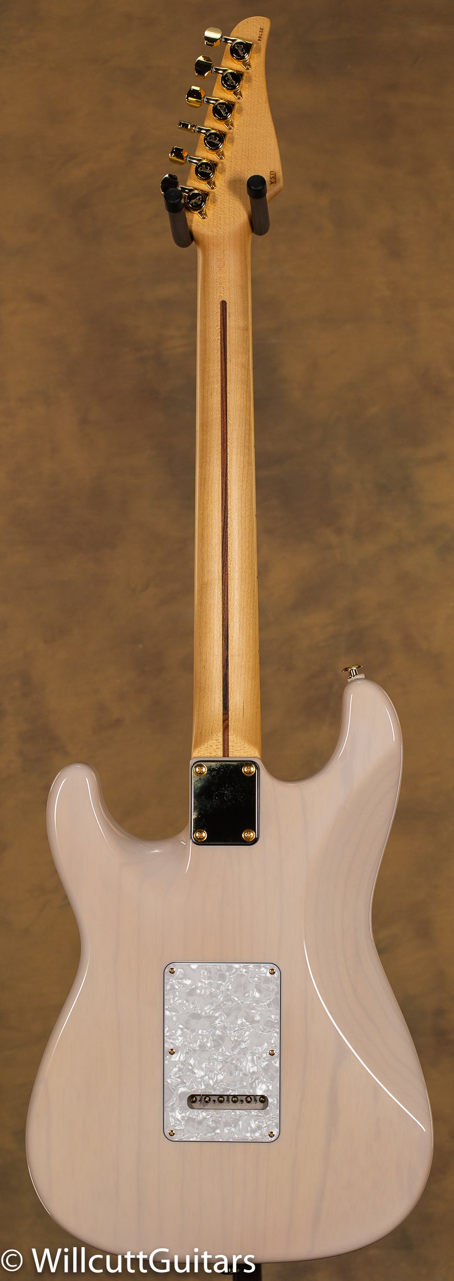 Suhr Classic S Trans White Gold Hardware