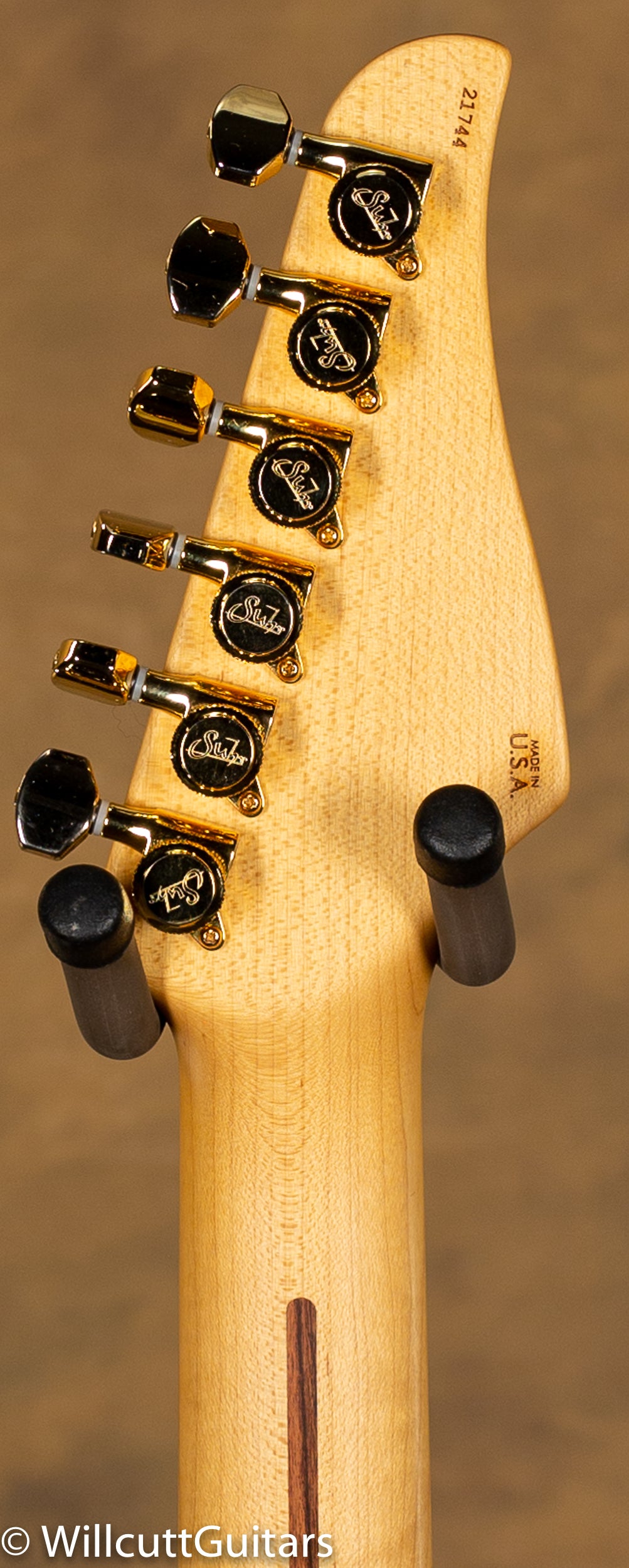 Suhr Classic S Trans White Gold Hardware
