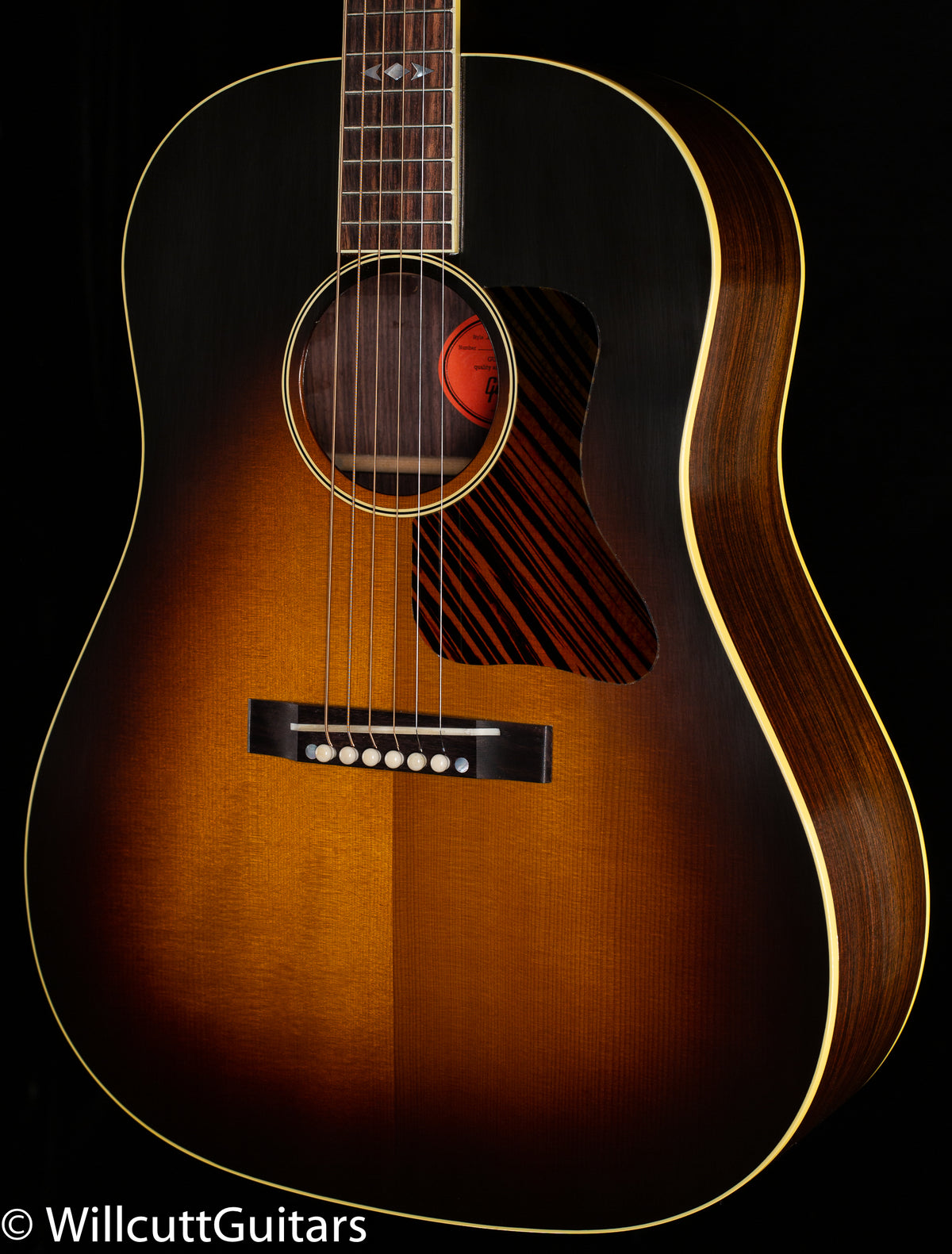 Gibson Custom Shop 1936 Advanced Jumbo Vintage Sunburst (020)